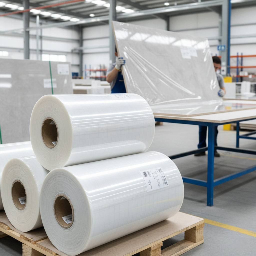 رول‌های خودچسب صنایع کاشی و سرامیک و MDF