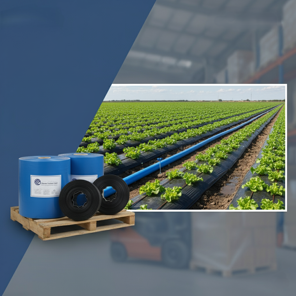 لوله های آبرسانی و نوار های آبیاری قطره ای